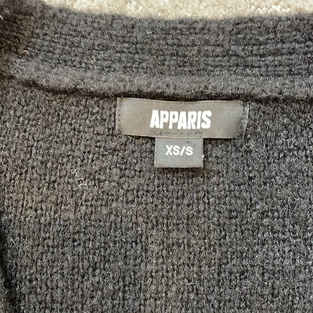 Apparis Black Marcella Cardigan - Size XS/S - Picture 4 of 8